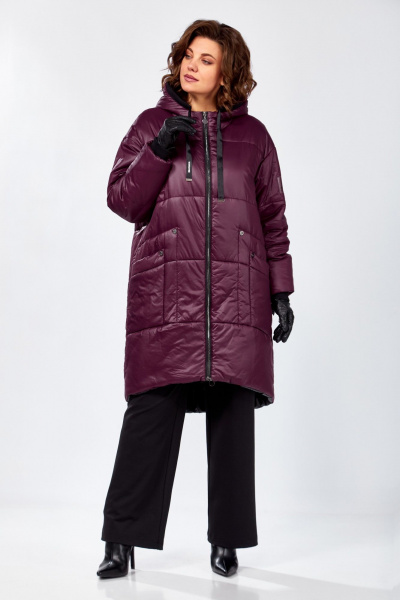 Полупальто Lady Secret 8302 марсала - фото 2