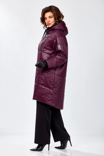 Полупальто Lady Secret 8302 марсала - фото 5