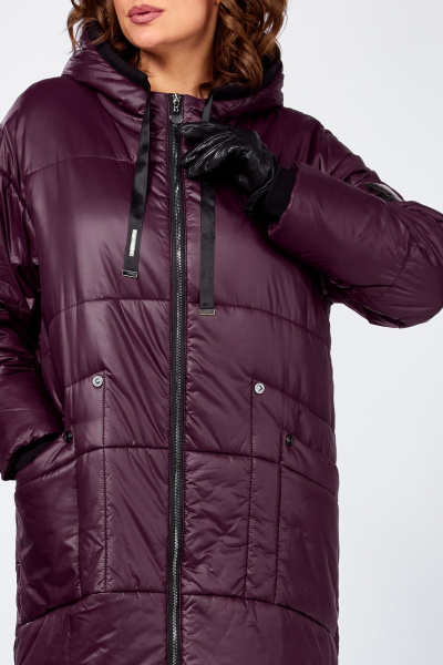 Полупальто Lady Secret 8302 марсала - фото 7