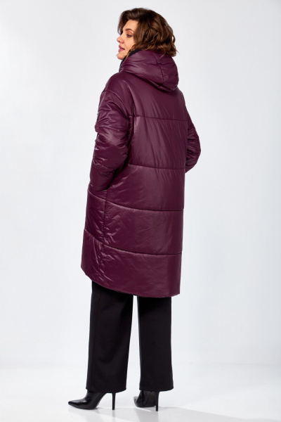 Полупальто Lady Secret 8302 марсала - фото 6