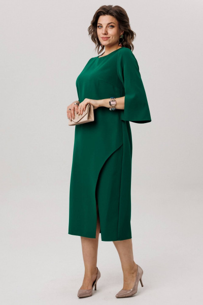 Платье Anelli 1786 изумрудный_ангел - фото 10