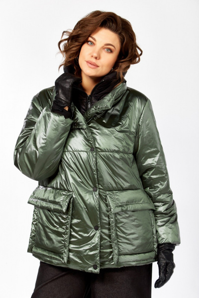 Куртка Lady Secret 7297 нефритовый_перламутр - фото 4