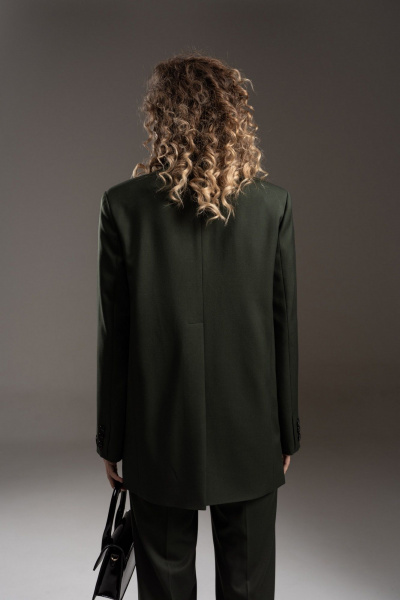 Брюки, жакет SILVERSPICE S-1311 зеленый - фото 6