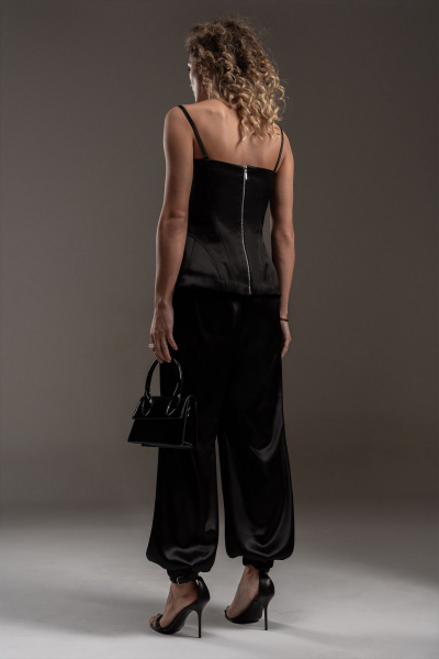 Брюки SILVERSPICE S-3527 черный - фото 6