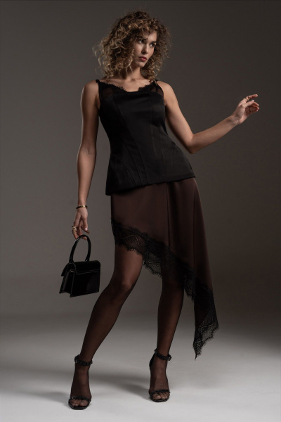 Корсет SILVERSPICE S-7529 черный - фото 2