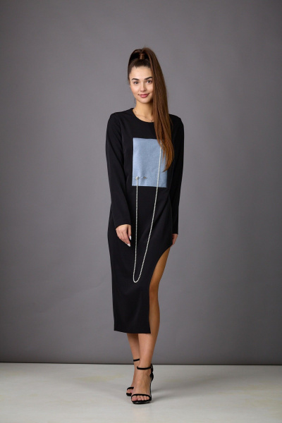 Туника Rosheli 1170 черный - фото 5