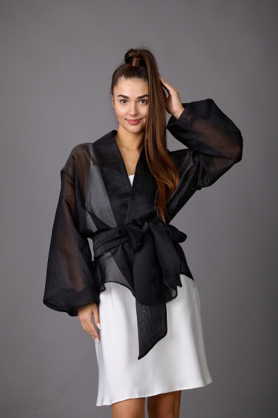 Блуза Rosheli 1171 черный - фото 6