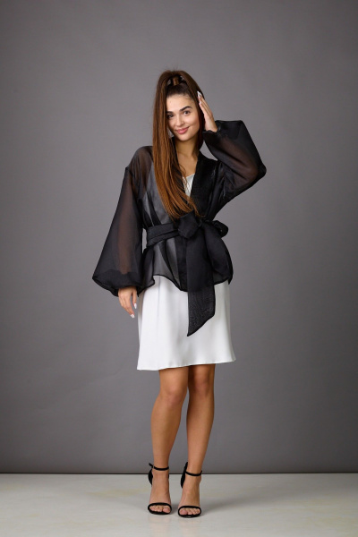 Блуза Rosheli 1171 черный - фото 4