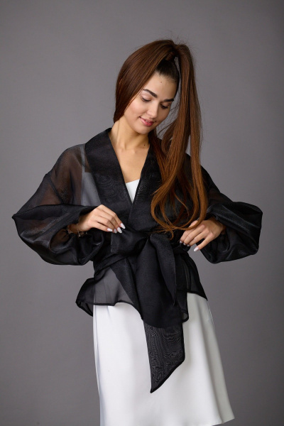 Блуза Rosheli 1171 черный - фото 3