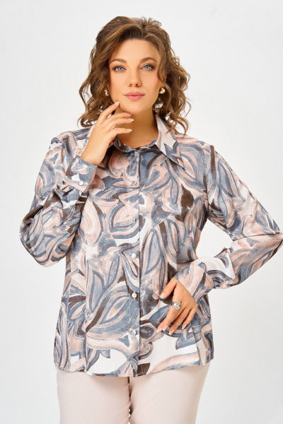Блуза Swallow 884 - фото 8