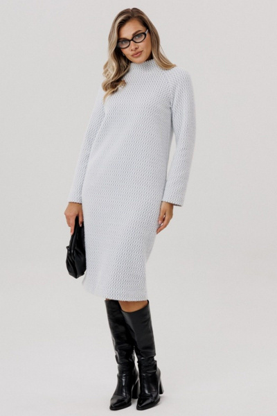 Платье Faufilure C1828 серый - фото 1