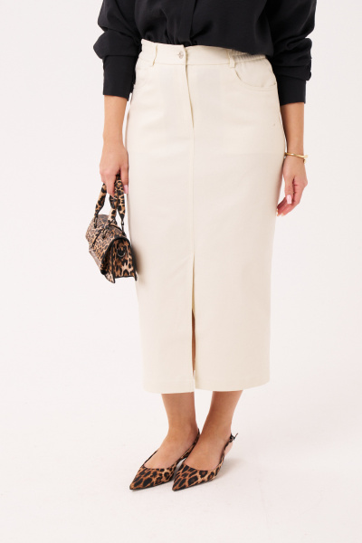 Юбка Панда 17750 молочный - фото 2