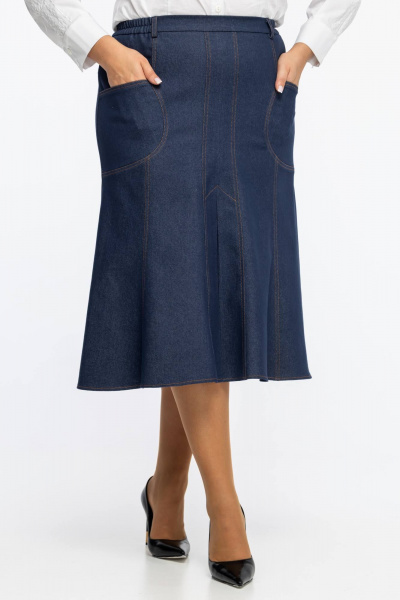 Жилет Avila 1009 синий - фото 7