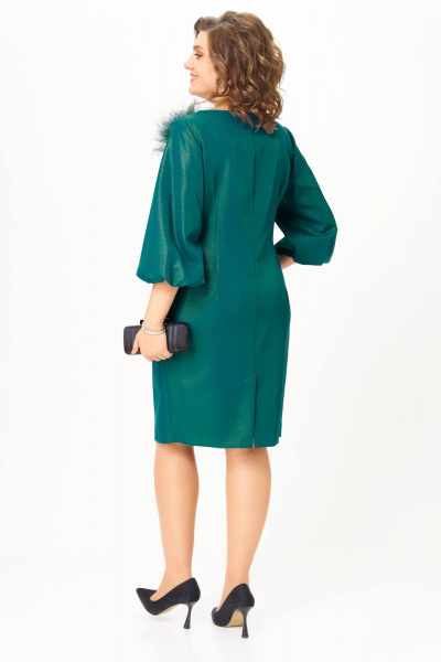 Платье Karina deLux M-1386 изумрудный - фото 6