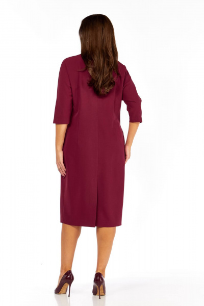 Платье Karina deLux M-1405 брусника - фото 7