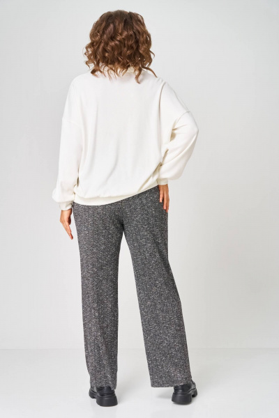 Брюки, джемпер Karina deLux M-1414 молочно-серый - фото 8