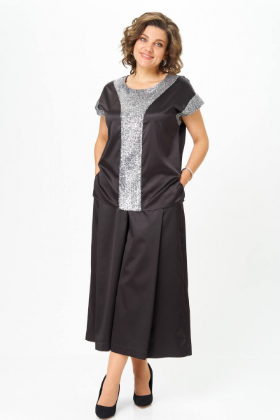 Брюки Andina city 2029-25 черный - фото 1