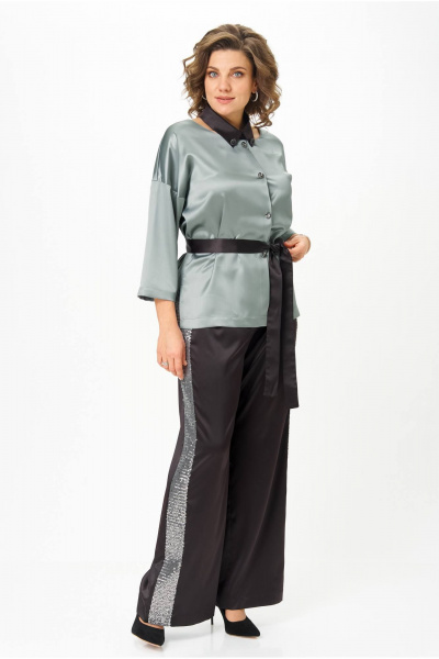 Брюки Andina city 2031-25 черный - фото 3