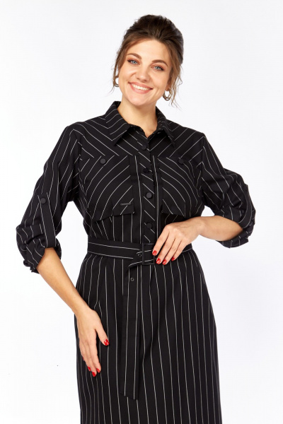 Платье Rishelie 1005 черный - фото 4