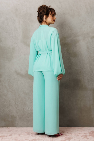 Блуза, брюки Anastasia м-1063.1 мята - фото 8