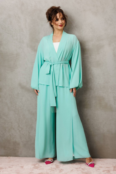 Блуза, брюки Anastasia м-1063.1 мята - фото 4