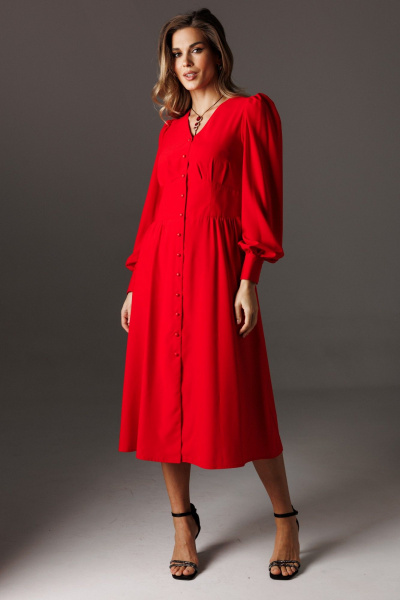 Платье Ларс Стиль 1193 красный - фото 7