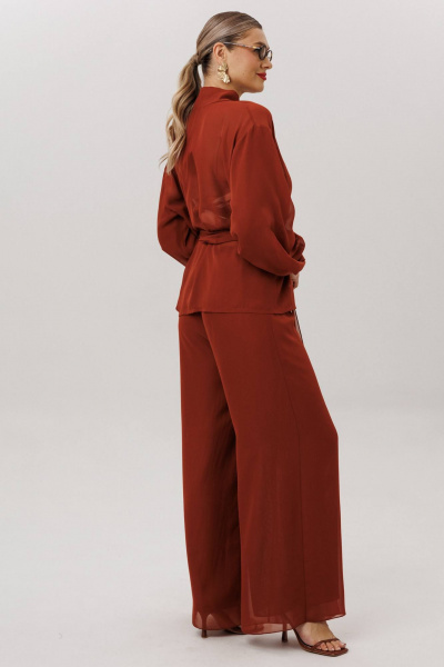 Блуза, брюки Anastasia м-1063.1 табачный - фото 9