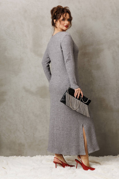 Платье Anastasia м-1175.1 графит - фото 3