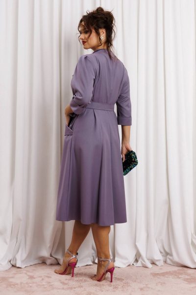 Платье Anastasia м-1318 фиалковый - фото 6