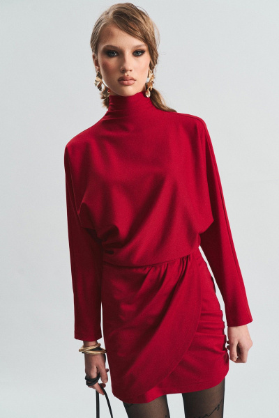 Платье MilMil 1260 красный - фото 4