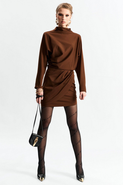 Платье MilMil 1261 корица - фото 1