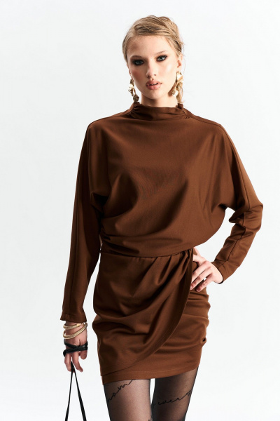 Платье MilMil 1261 корица - фото 13