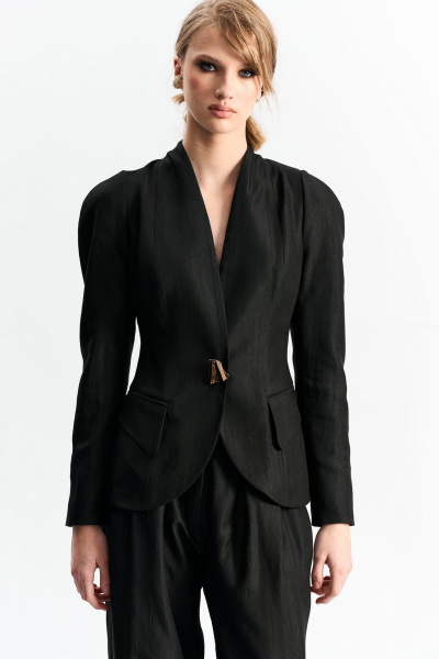 Жакет MilMil 1263 черный - фото 4