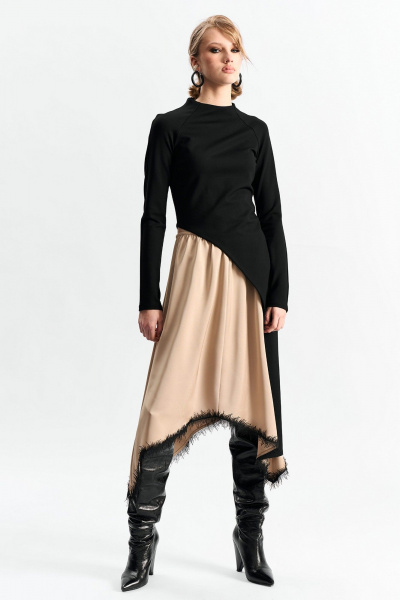 Юбка MilMil 1266 золото - фото 9