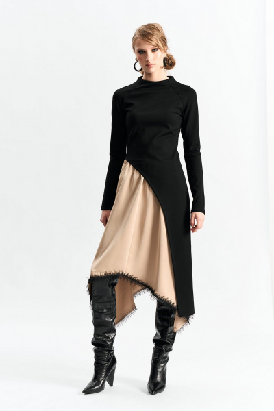 Юбка MilMil 1266 золото - фото 3