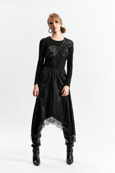 Джемпер MilMil 1267 черный - фото 11