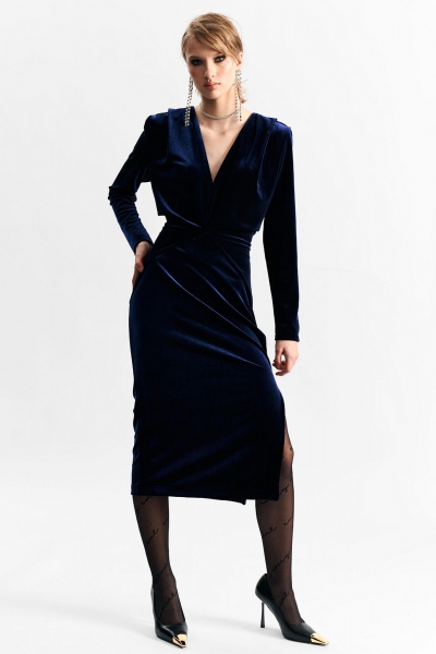 Платье MilMil 1272 темно-синий - фото 15