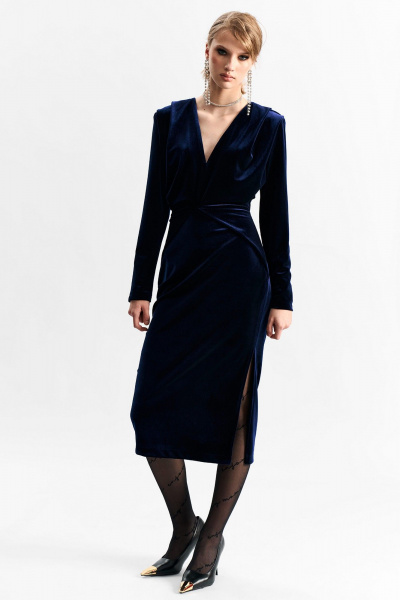 Платье MilMil 1272 темно-синий - фото 14