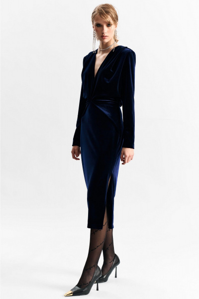 Платье MilMil 1272 темно-синий - фото 13