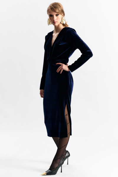 Платье MilMil 1272 темно-синий - фото 9