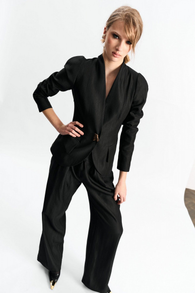 Брюки, жакет MilMil 1275 черный - фото 7