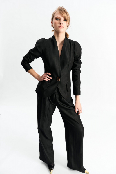 Брюки, жакет MilMil 1275 черный - фото 6