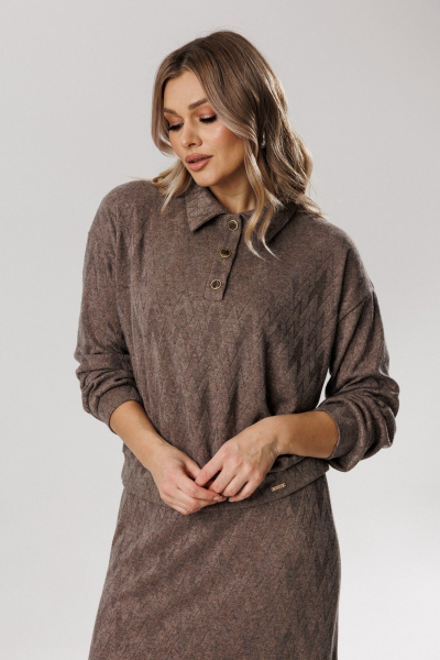 Блуза, юбка Verita 2428 капучино - фото 3