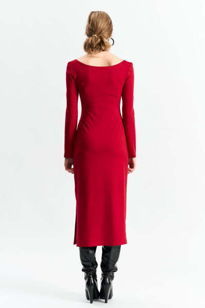 Платье MilMil 1285 красный - фото 2