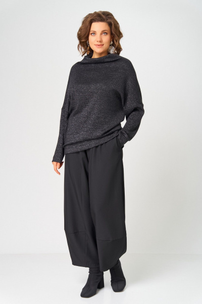 Джемпер Bliss 0858 черный_с_люрексом - фото 6