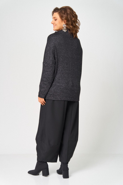 Джемпер Bliss 0858 черный_с_люрексом - фото 5