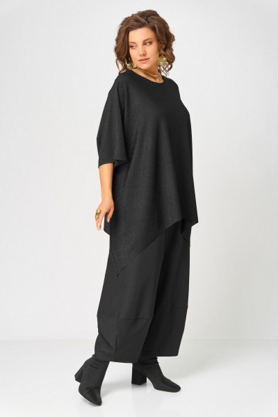 Джемпер Bliss 0301 черный_с_люрексом - фото 6