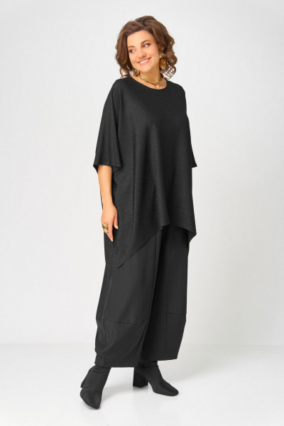 Джемпер Bliss 0301 черный_с_люрексом - фото 4