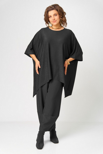 Джемпер Bliss 0301 черный_с_люрексом - фото 2