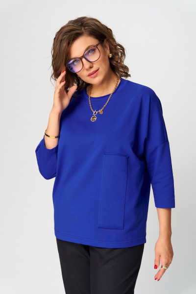 Джемпер Bliss 9312 электрик - фото 5